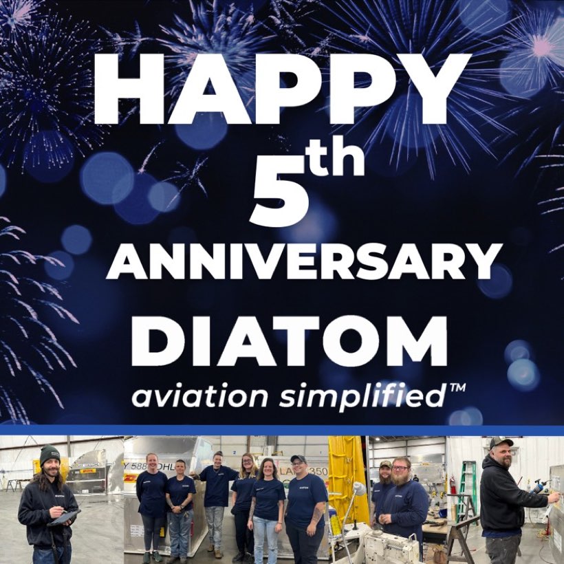 Diatom Aviation anniversary post