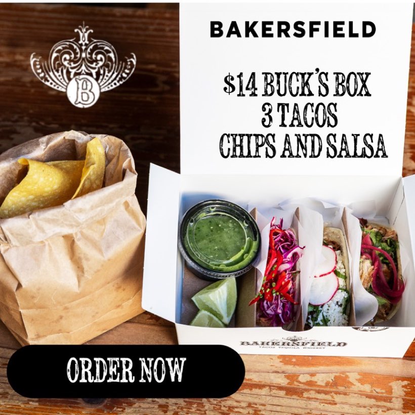 Bakersfield Buck Box restaurant ad